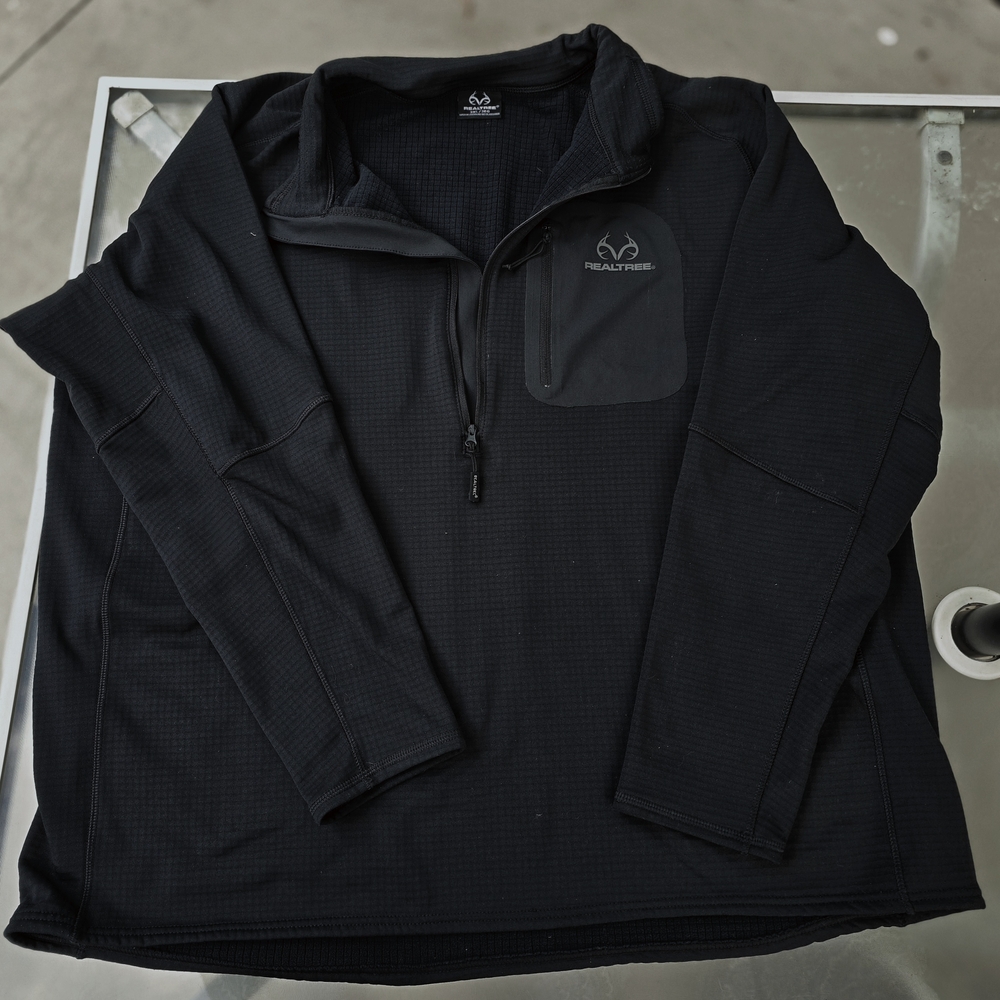 Realtree Black Lightweight Shirt Jacket